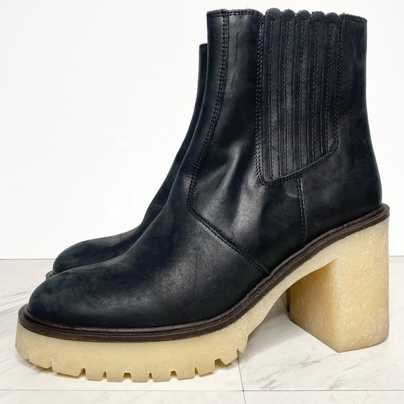 Free People James Chelsea Heeled Boot 39.5 9.5